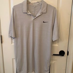 Nike tiger woods collection white polo